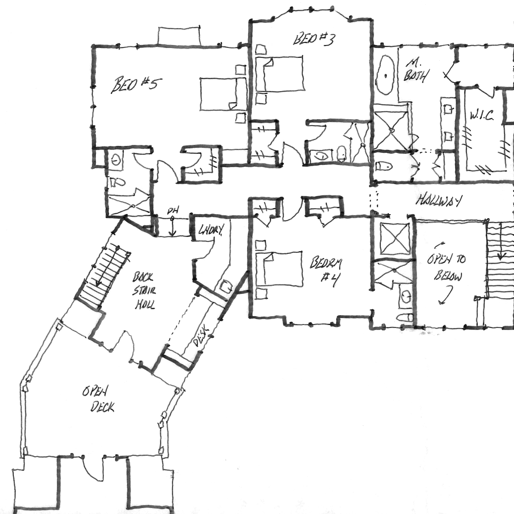 Architecture blueprints and drawings by Bruce Siska Architect