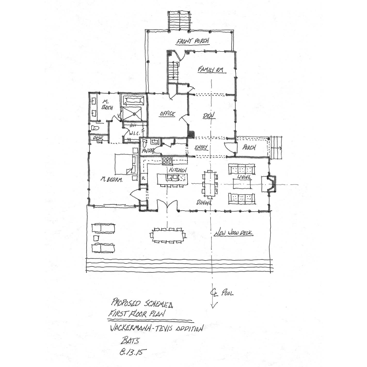 Architecture blueprints and drawings by Bruce Siska Architect