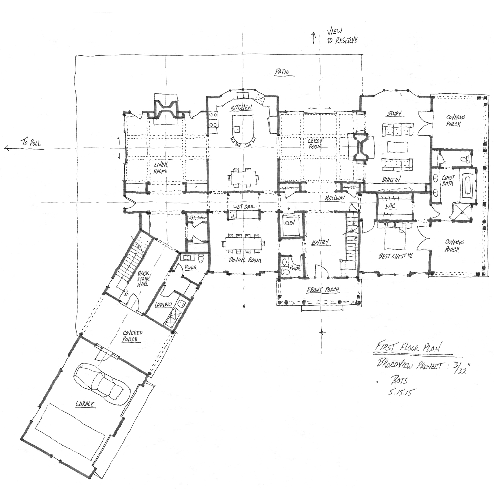 Architecture blueprints and drawings by Bruce Siska Architect